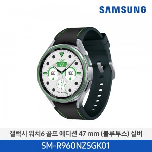 삼성 갤럭시 워치6 골프에디션 47mm 실버 | SM-R960NZSGK01